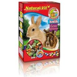 Bogata mieszanka karmy dla królika Natural-Vit Spichlerz Gryzonia z warzywami i ziołami - sklep zoologiczny Konikpolny.pl