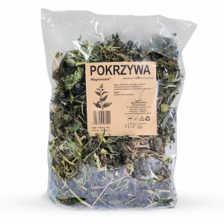 Suszone ziele pokrzywy Węgrowskie, naturalny przysmak dla królików i gryzoni - sklep zoologiczny Konikpolny.pl