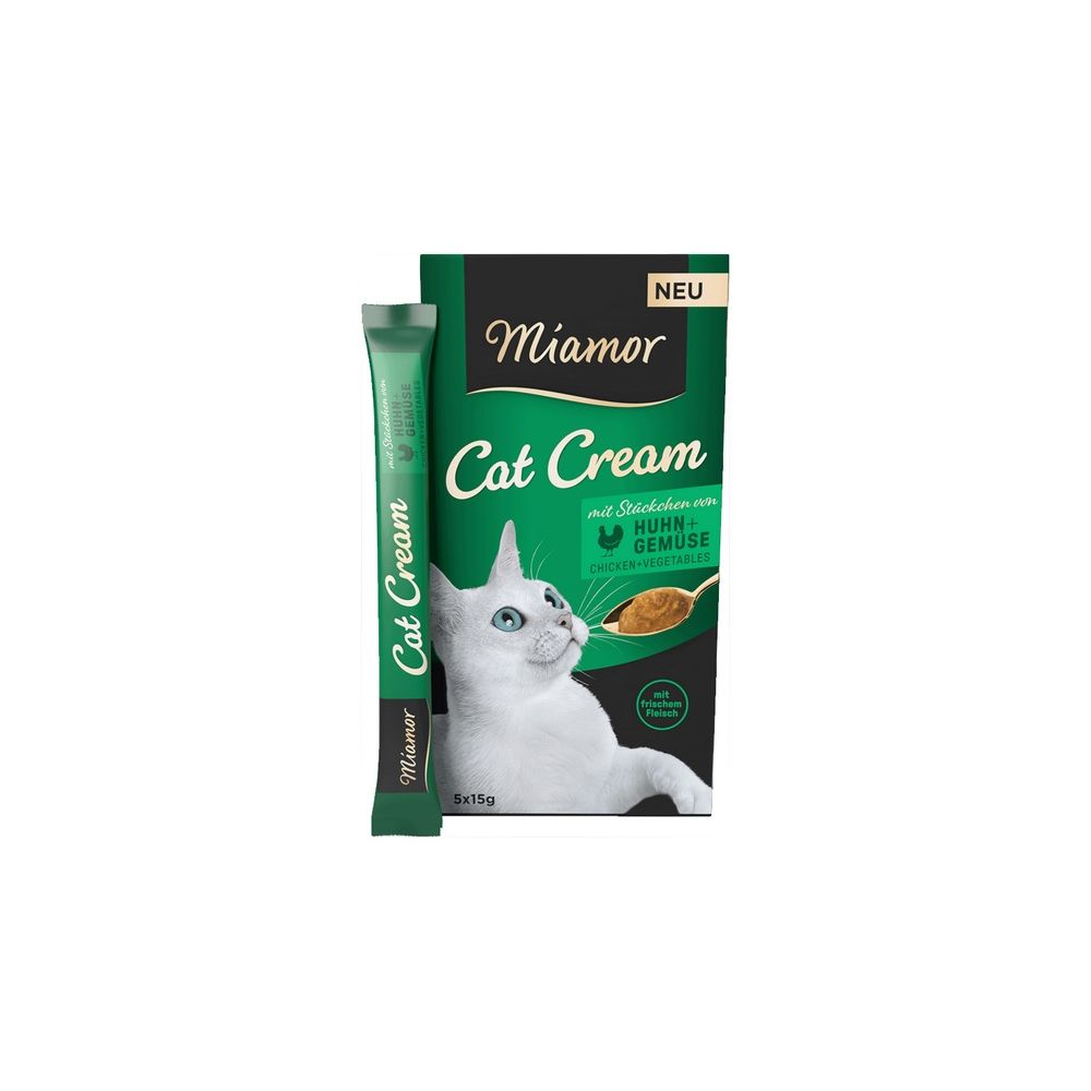 Miamor Cat Cream Kurczak I Warzywa 6X15G
