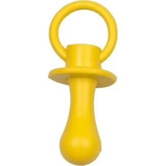 Kolorowy, gumowy smoczek dla psa marki Duvo+ do gryzienia i zabawy, idealny dla szczeniąt - sklep zoologiczny Konikpolny.pl