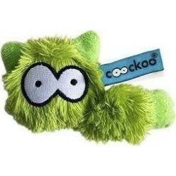 Kolorowa, pluszowa i wibrująca zabawka dla kota Coockoo Eleanor w kształcie robaczka - sklep zoologiczny Konikpolny.pl