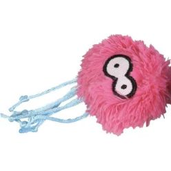 Mała, kolorowa, pluszowa zabawka dla kota Coockoo Ross z matatabi i sznureczkami - sklep zoologiczny Konikpolny.pl