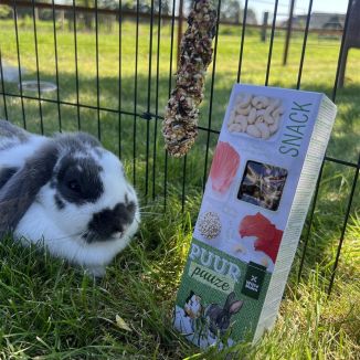 Witte Molen Puur Kolby Banan Daktyl dla Gryzoni i Królika 110g