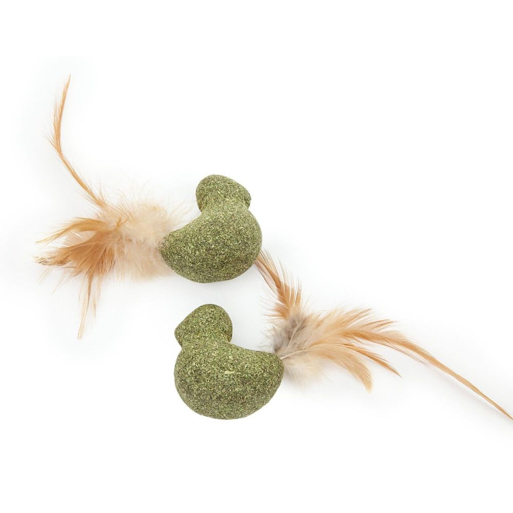 Happet Ptaszki z Matatabi, Kocimiętką i Piórkiem 2szt dla Kota