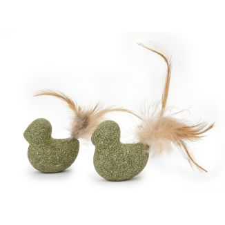 Happet Ptaszki z Matatabi, Kocimiętką i Piórkiem 2szt dla Kota