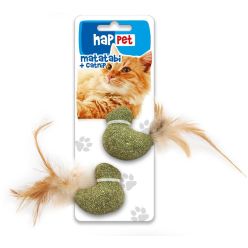 Happet Ptaszki z Matatabi, Kocimiętką i Piórkiem 2szt dla Kota
