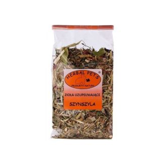 100g specjalistycznej mieszanki ziół uzupełniających dla szynszyli marki Herbal Pets - sklep zoologiczny Konikpolny.pl