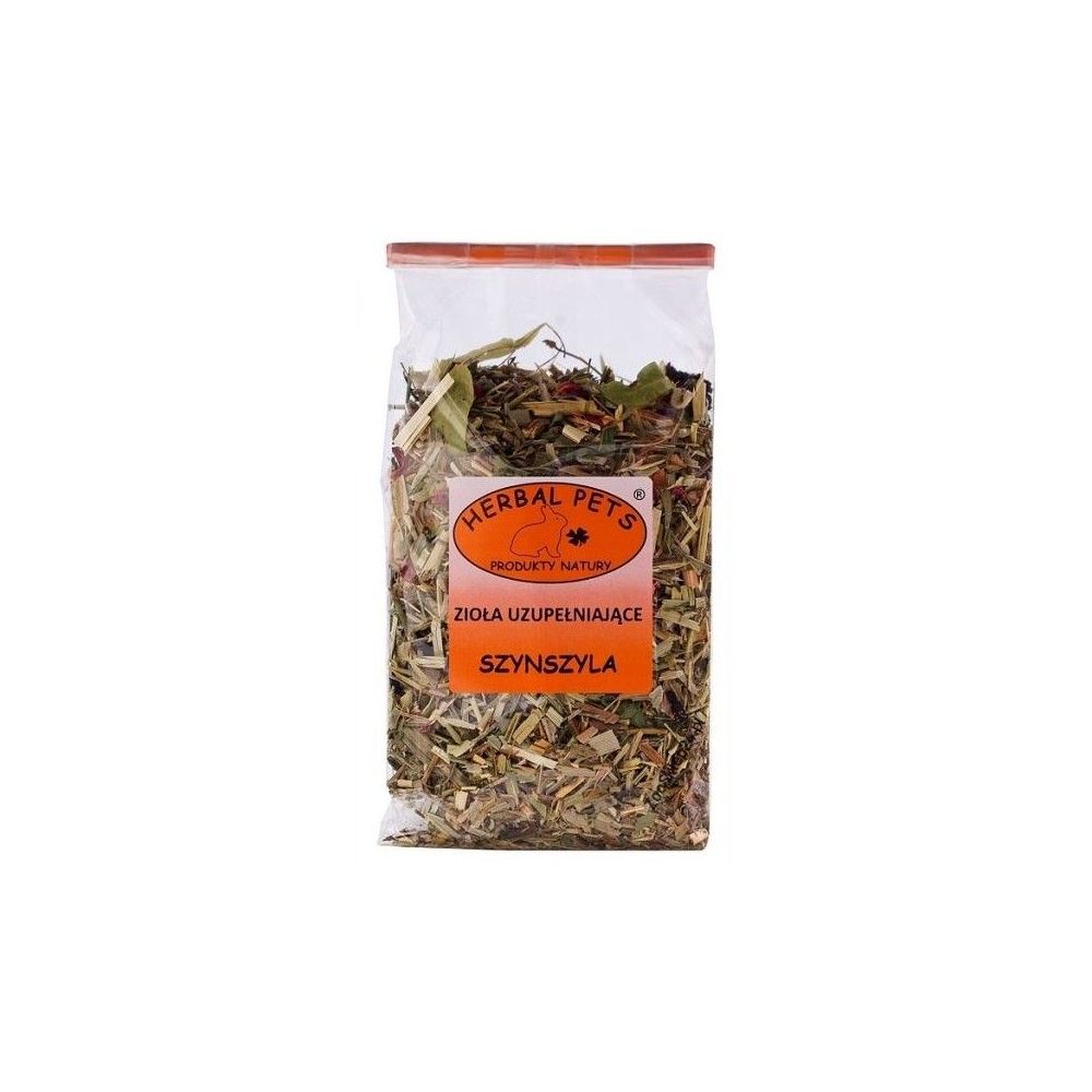 100g specjalistycznej mieszanki ziół uzupełniających dla szynszyli marki Herbal Pets - sklep zoologiczny Konikpolny.pl