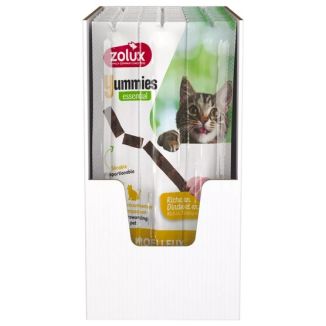 Zolux Yummies Miękki Przysmak Dla Kota - Pałeczki Indyk & Wątróbka 3X5G