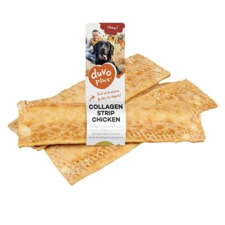 Duvo+ Pasek Kolagenowy z Kurczakiem L 15cm Gryzak dla Psa