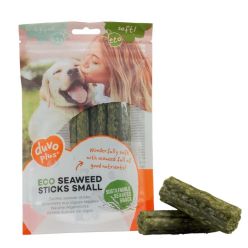 75g zielonych, miękkich pałeczek dla psa Duvo+ Soft Eco z algami morskimi w rozmiarze S - sklep zoologiczny Konikpolny.pl
