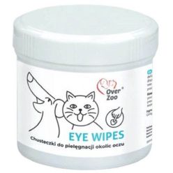 Opakowanie 130 sztuk płatków do pielęgnacji okolic oczu dla psów i kotów marki Over Zoo - sklep zoologiczny Konikpolny.pl