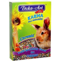 1kg opakowanie karmy dla królika Dako-Art Chrumiś, pełnowartościowej mieszanki ziaren i warzyw - sklep zoologiczny Konikpolny.pl