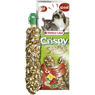 Versele-Laga Crispy Sticks Rabbit & Chinchilla Herbs - Kolby Dla Królików I Szynszyli Z Ziołami 110G