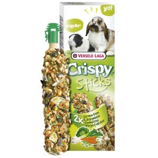 Versele-Laga Crispy Sticks Rabbit & Guinea Pig Vegetables - Kolby Dla Królików I Świnek Z Warzywami 110G
