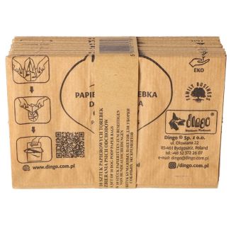 Dingo Papierowe Torebki Na Odchody 10Szt