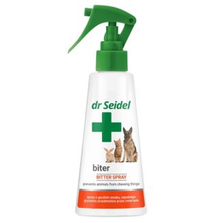 Dr Seidel Biter - Płyn Przeciw Obgryzaniu Przedmiotów Przez Zwierzęta - Spray 100Ml