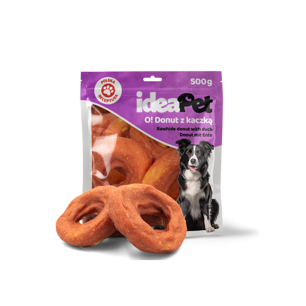 Ideapet 500G Donut Z Kaczką