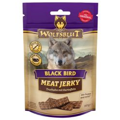 Wolfsblut Dog Meat Jerky Black Bird 80G
