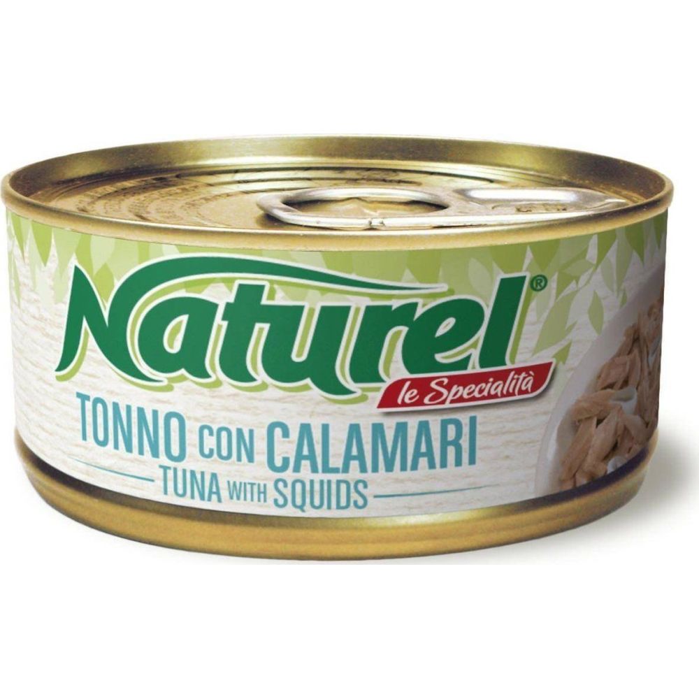 70g naturalnej, wysokomięsnej karmy dla kota Life Cat Naturel z tuńczyka i kałamarnicy - sklep zoologiczny Konikpolny.pl