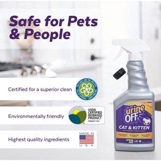 Urine Off Cat & Kitten Formula - Do Usuwania Plam Moczu 500Ml
