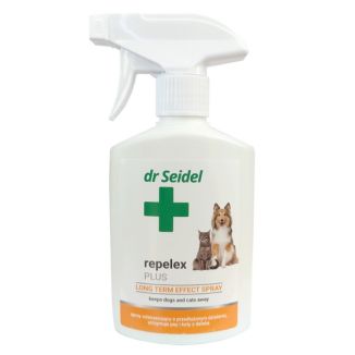 Dr Seidel Repelex Plus - Płyn Utrzymujący Psy I Koty Z Daleka - Spray 300Ml