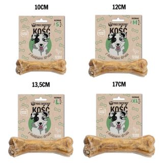 Paka Zwierzaka Kość Z Dodatkiem Strusia L 13,5Cm