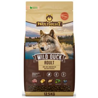 Wolfsblut Dog Wild Duck - Kaczka I Ziemniaki 12,5Kg