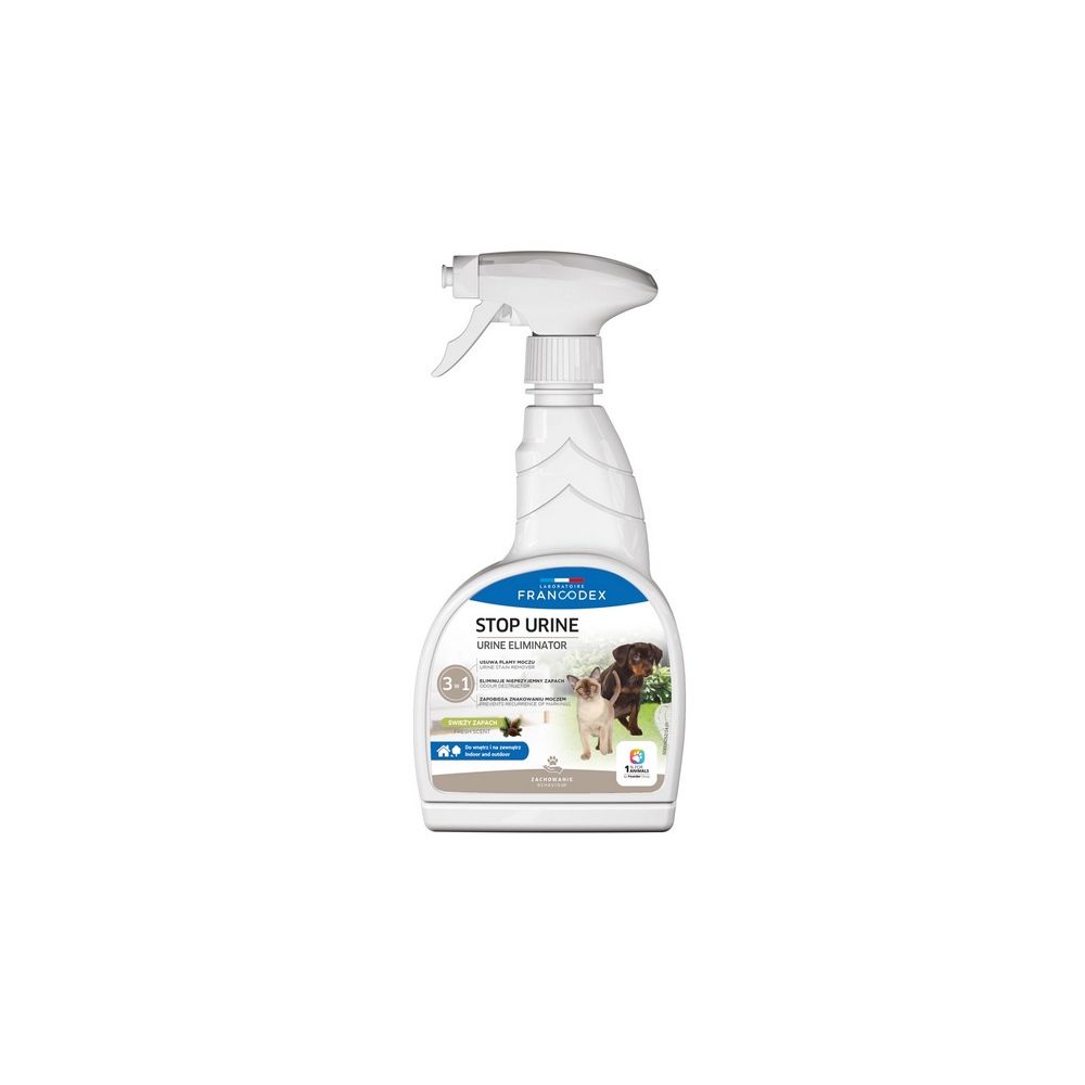 Francodex Stop Urine Neutralizator Moczu Dla Psa I Kota Spray 750Ml