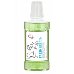 250ml płynu do higieny jamy ustnej dla psów i kotów Fresh Breath z ekstraktem z granatu - sklep zoologiczny Konikpolny.pl