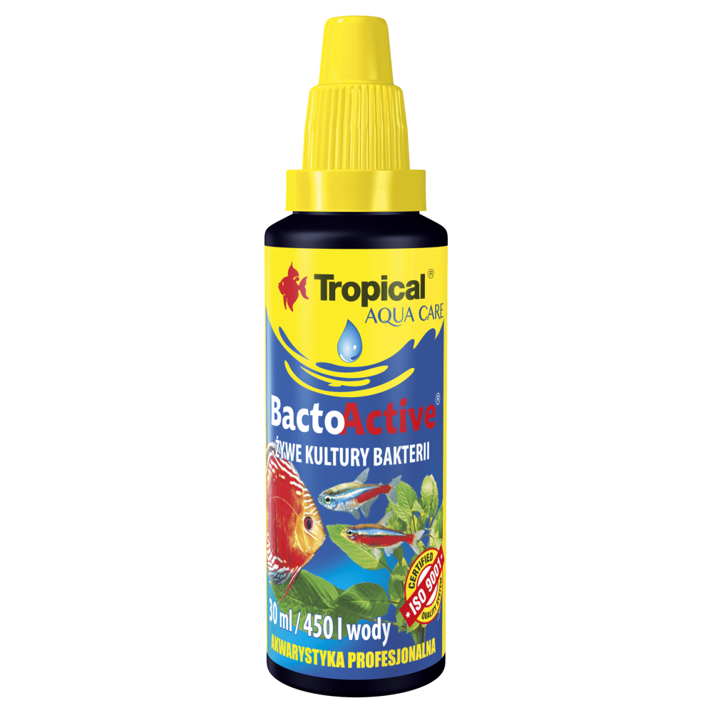 Tropical Bacto-Active – Żywe Kultury Bakterii 30 ml do Akwarium