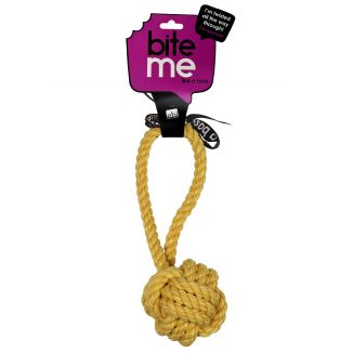 EBI Bite Me Sznur Dentystyczny z Piłką i Pętlą dla Psa 25cm