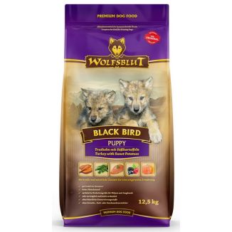 Wolfsblut Dog Black Bird Puppy - Indyk I Bataty 12,5Kg