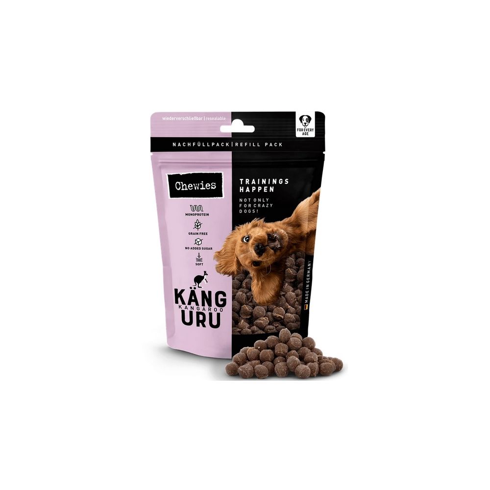 Chewies Trainings-Happen Kangur Monobiałkowe, Bezzbożowe 175G