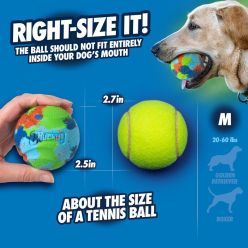 Ecofetch Ball Medium 6.5 cm Piłka z Recyklingu dla Psa | KonikPolny