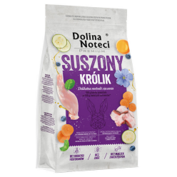 Opakowanie 9kg suszonej karmy dla psa Dolina Noteci Premium o smaku królika