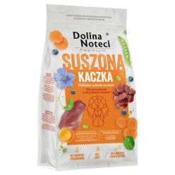 Opakowanie 9kg suszonej karmy dla psa Dolina Noteci Premium o smaku kaczki
