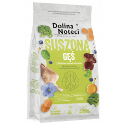 Opakowanie 9kg suszonej karmy dla psa Dolina Noteci Premium o smaku gęsi