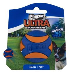 Wytrzymała, piszcząca piłka dla psa Chuckit! Ultra Squeaker Small 5cm