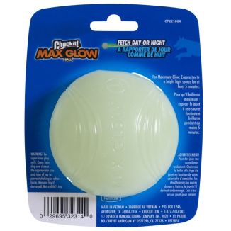 Chuckit! Max Glow Ball Świecąca Piłka dla Psa Large 7.5cm | KonikPolny