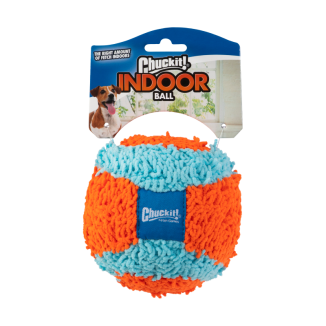 Miękka i cicha piłka dla psa do zabawy w domu Chuckit! Indoor Ball 12cm