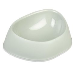 Oliwkowa miska antypoślizgowa Duvo+ Curvo 350ml o ergonomicznym kształcie dla psa i kota