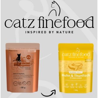 Catz Finefood Classic N.25 Kurczak I Tuńczyk Saszetka 85G