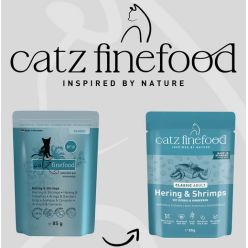 Catz Finefood Classic N.13 Śledź I Krewetki Saszetka 85G