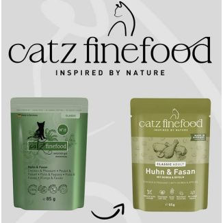 Catz Finefood Classic N.15 Kurczak I Bażant Saszetka 85G
