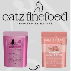 Catz Finefood Classic N.19 Jagnięcina I Konina Saszetka 85G