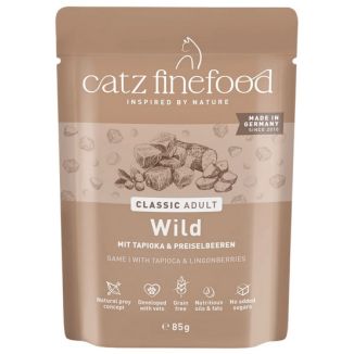 Catz Finefood Classic N.09 Dziczyzna Saszetka 85G