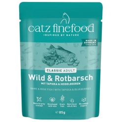 Catz Finefood Classic N.21 Dziczyzna I Karmazyn Saszetka 85G