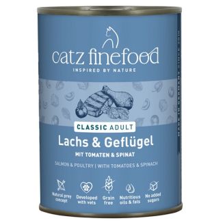 Catz Finefood Classic N.05 Łosoś I Drób Puszka 400G